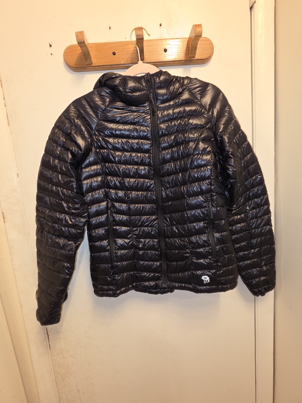 Kids Black Lightweight Puffer Jacket